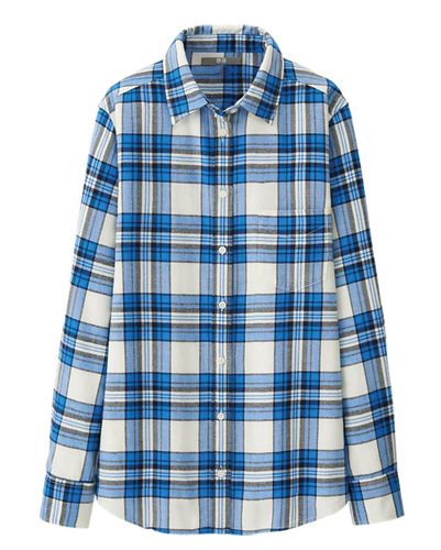 Bottle Blue and White Check...