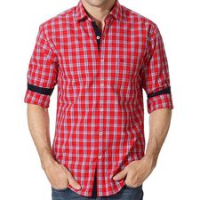 Blushing Tomato Men’s Flannel Shirt