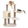 Trixie Pet Products Moriles Cat Tree - Cream - Cat Scratching Posts at Hayneedle
