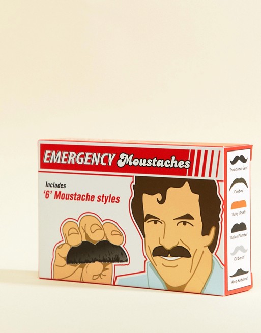 Gift Republic Emergency Moustaches