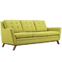 Beguile Fabric Sofa In Wheatgrass