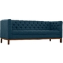 Panache Fabric Sofa In Azure