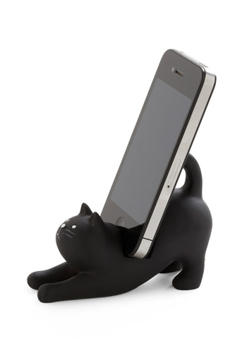 You've Gato a Call Phone Stand by Japanese Gift Market - Black, Print with Animals, Cats, Best Seller, Best Seller, Good, Halloween, Top Rated
