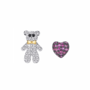 Teddy & Heart Earrings | Ev...