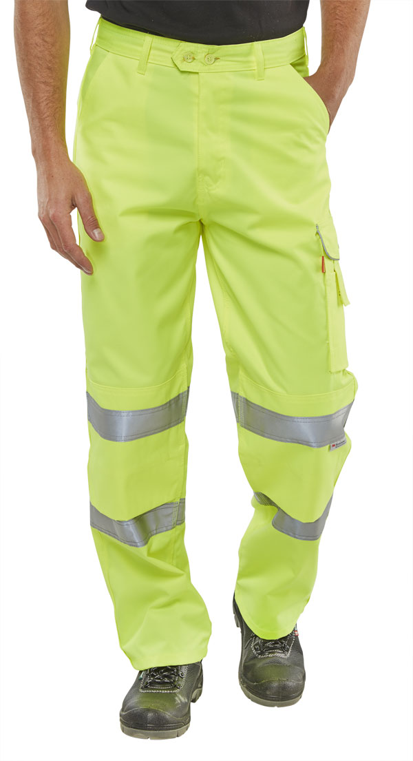 B Seen Poly Cotton Hi Vis T...