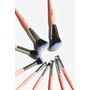 Slide View: 1: bh cosmetics Rose Quartz 9-Piece Brush Set