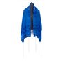 Floral Royal Blue Silk Tall...