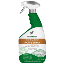 Vet’s Best Flea and Tick Home Spray for Dogs and Home, USA Made