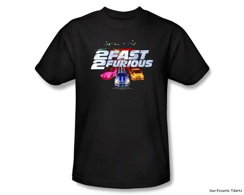 2 Fast 2 Furious Logo Adult...