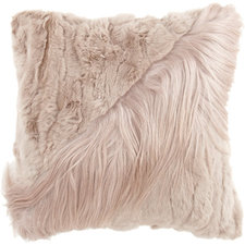 Adrienne Landau Diagonal-Fur Decorative Pillow at Barneys.com