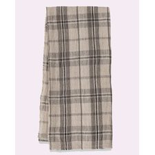 Jacquard Check Beige Towel