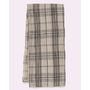 Jacquard Check Beige Towel