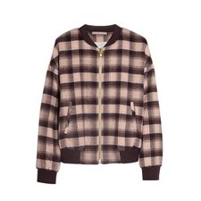 Brown Flannel Sweat Shirt