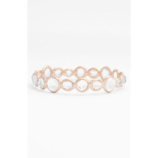 Ippolita 'Rock Candy Mini Gelato' Rosé Smoky Quartz Bangle | Nordstrom
