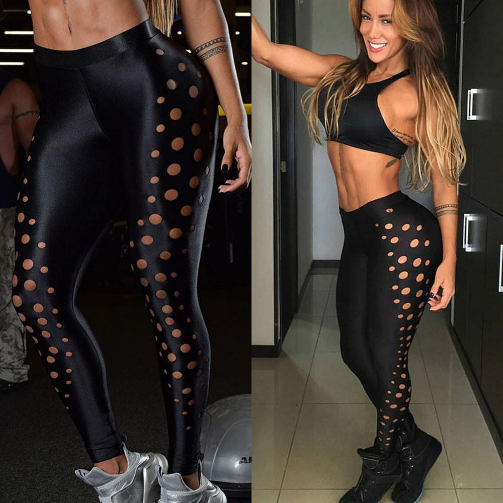 Hollow Yoga Leggings