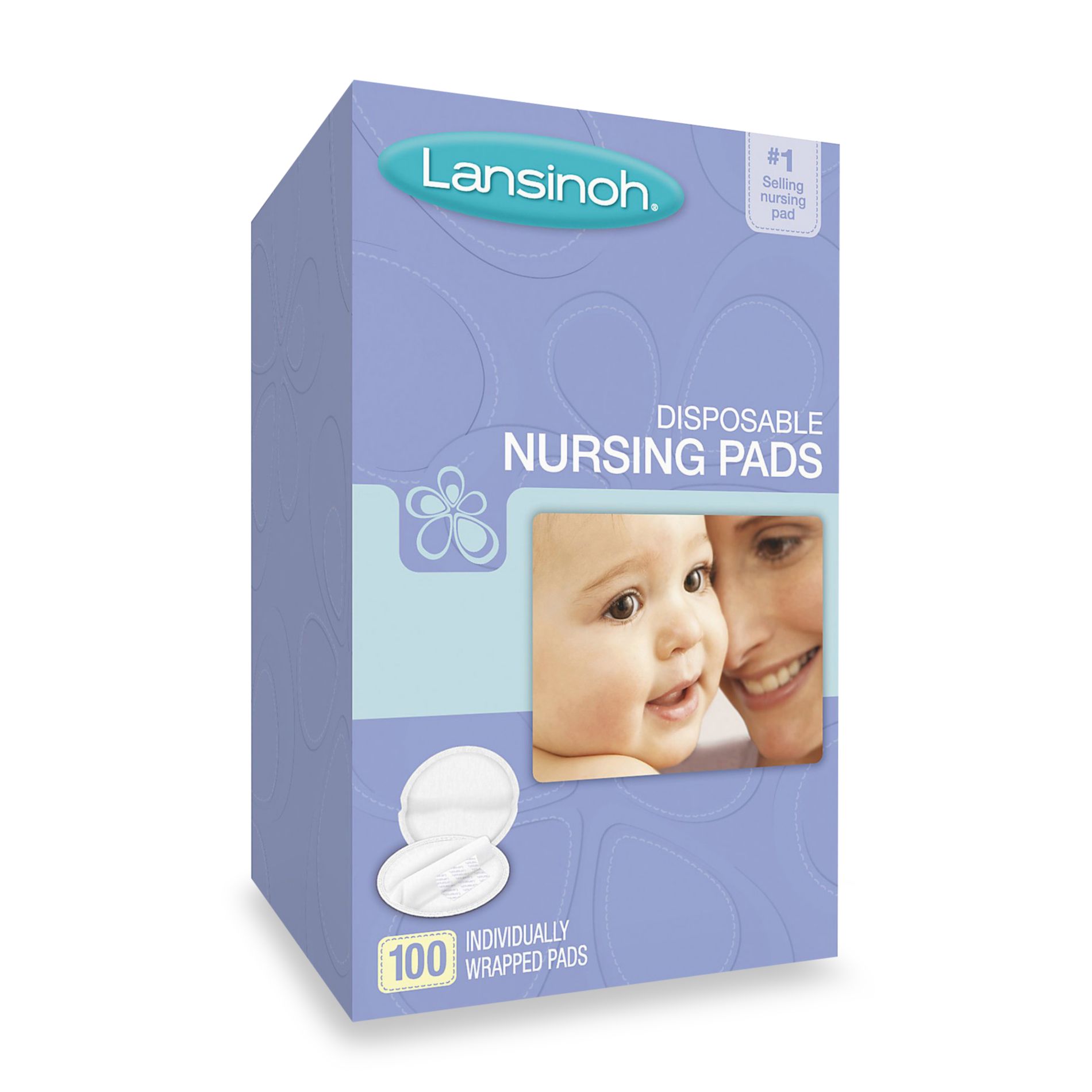 Lansinoh® 100-Count Disposable Nursing Pads - buybuyBaby.com  
