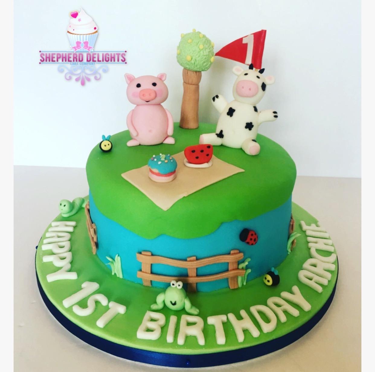 FarmYard Birthday Cake » Bi...