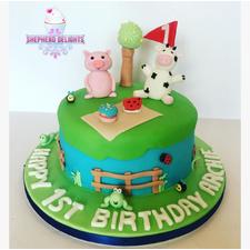 FarmYard Birthday Cake » Birthday Cakes » Cakes For Children