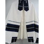 White and Blue Tallit