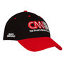 Brushed Heavy Cotton Cap - Black/Red