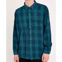 Matchbox Blue Checks Vintage Flannel Shirt