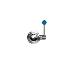 Sanitary Stainless Steel Handle Butterfly Valve