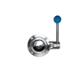 Sanitary Stainless Steel Handle Butterfly Valve