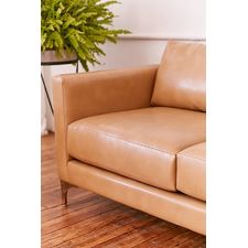 Chamberlin Recycled Leather Sectional Sofa