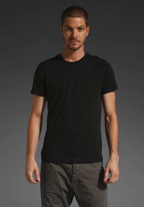 G-STAR Double Pack Short Sleeve Crew in Solid Black at Revolve Clothing - Free Shipping!