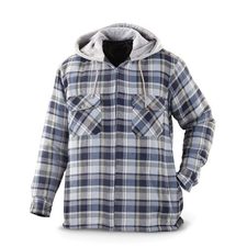 Cool Blue Hooded Jacket