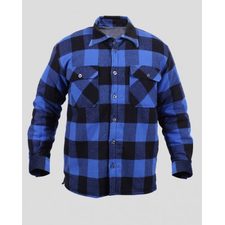 Black and Blue Flannel Shirt