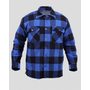 Black and Blue Flannel Shirt