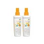 2 x Bioderma Photoderm Kid Spray SPF50+ Αντηλιακό Spray Μέγιστης Φωτοπροστασίας για το Εύθραυστο Δέρμα των Παιδιών, 2 x 200ml