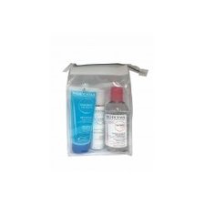 Bioderma Summer Kit with Sensibio H2O, 200ml &amp; Hydrabio Eau De Soin SPF30, 50ml &amp; Atoderm Gel Douche, 100ml
