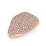 14KT Rose Gold Diamond Cush...