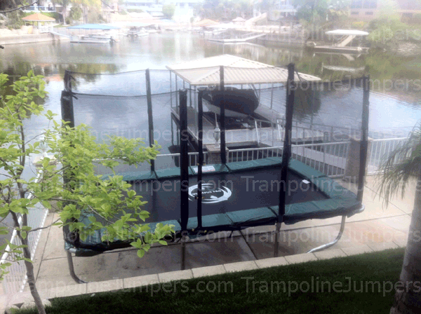 8' x14' Olympus Pro Trampol...