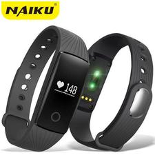 Smart Wristband Heart Rate Monitor IP67 Sport Fitness Bracelet Tracker Smart Bluetooth band For Android IOS PK miband 2 ID107