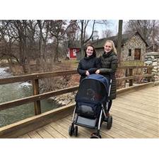 PET ROVER™ Premium Stroller for Small/Medium/Large Dogs, Cats and Pets (Navy Blue)