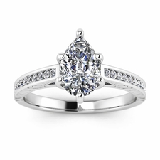 Pear Shaped Diamond Ring | Aleah | Braverman Jewelry