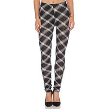 Black Check Leggings