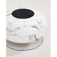 Typo marbled shower speaker