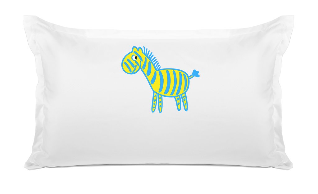 Zebra Personalized Kids Pil...