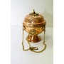 Incense Stick/cone holder ornated Metal
