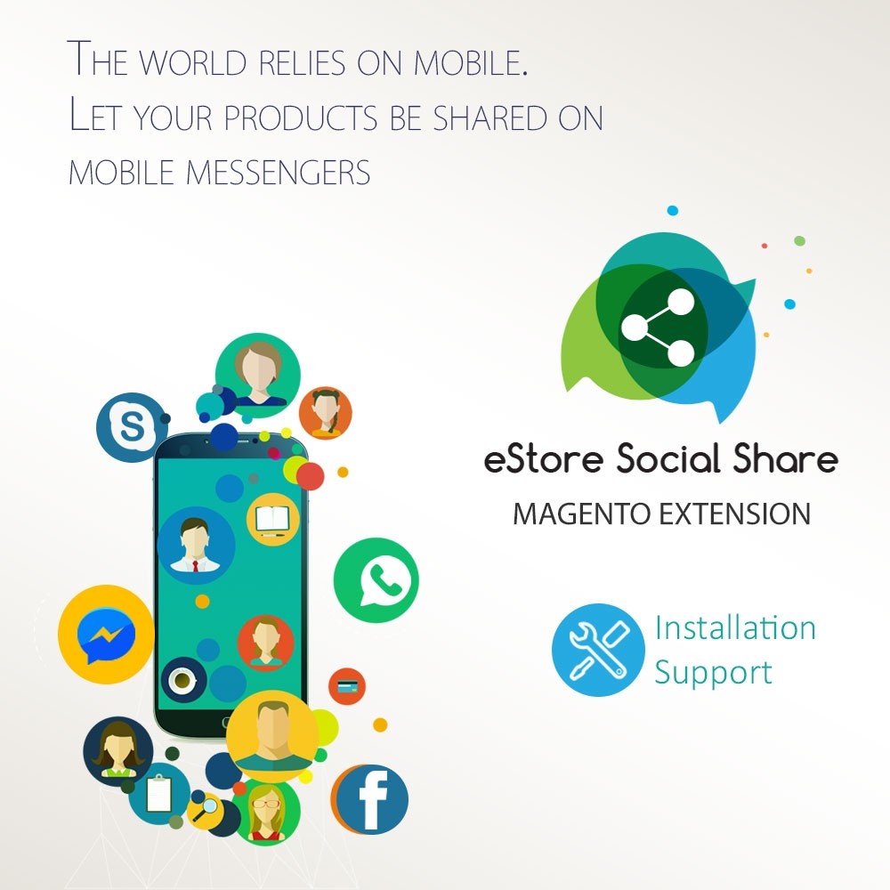 Magento social share extens...