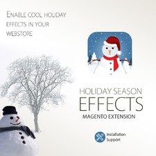 Magento Christmas Extension - Holiday Season Effects