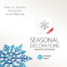 Magento Valentines Extension - Seasonal Decorations - Valentine