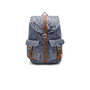 Herschel Supply Co. Dawson Backpack in Dark Chambray Crosshatch & Tan