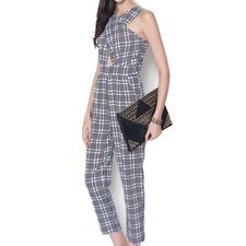 Classic Stylish Flannel Jumpsuit