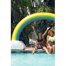 Rainbow Pool Float