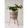 Bistro 12” Rattan Planter   Stand